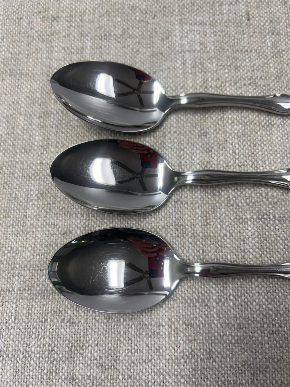 Lot of 6 Reed & Barton Regency Hostess Set 18/8 Stainless Flatware Serving